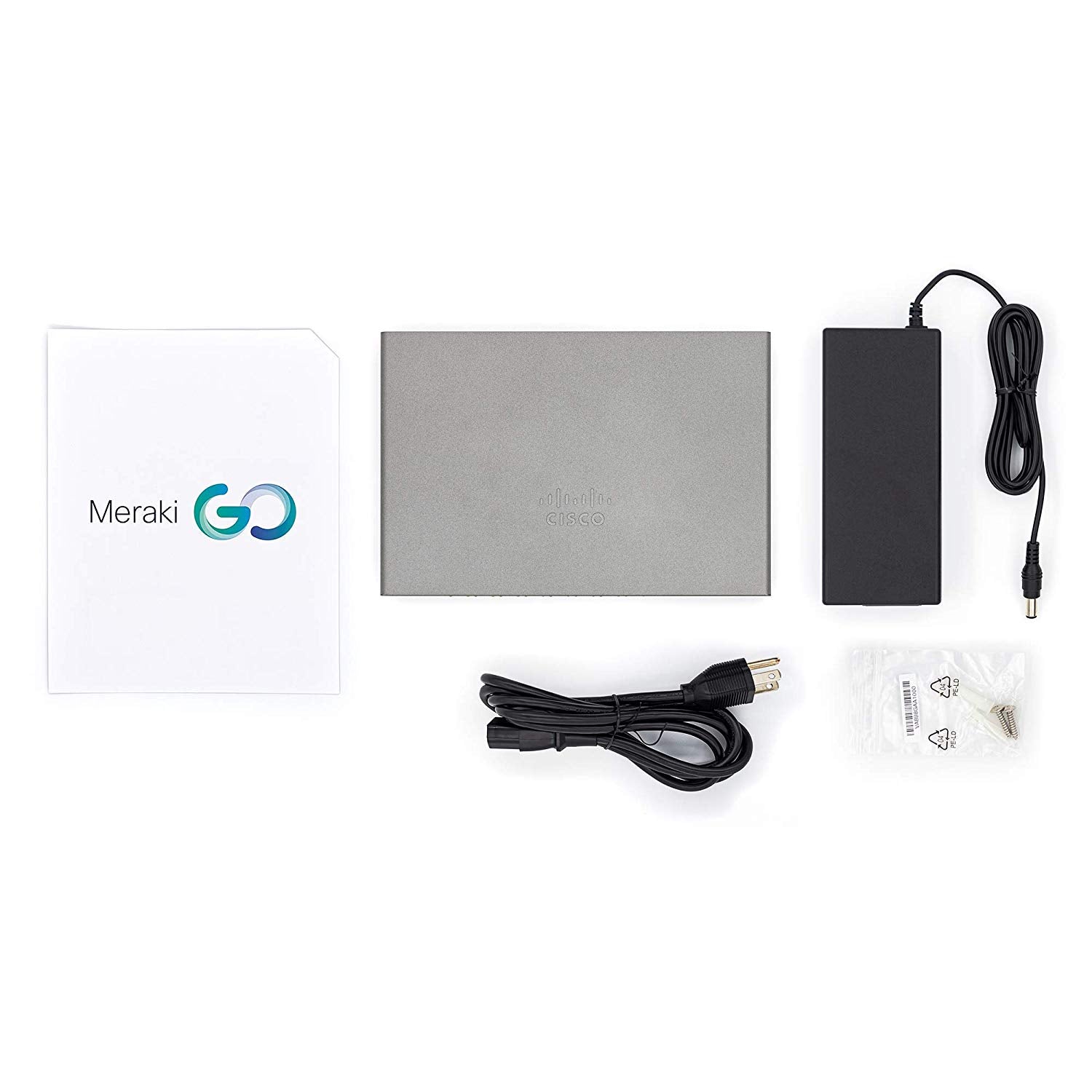 Meraki Go GS110 8 portu mākoņpārvaldīts (PoE) tīkla slēdzis – GS110 