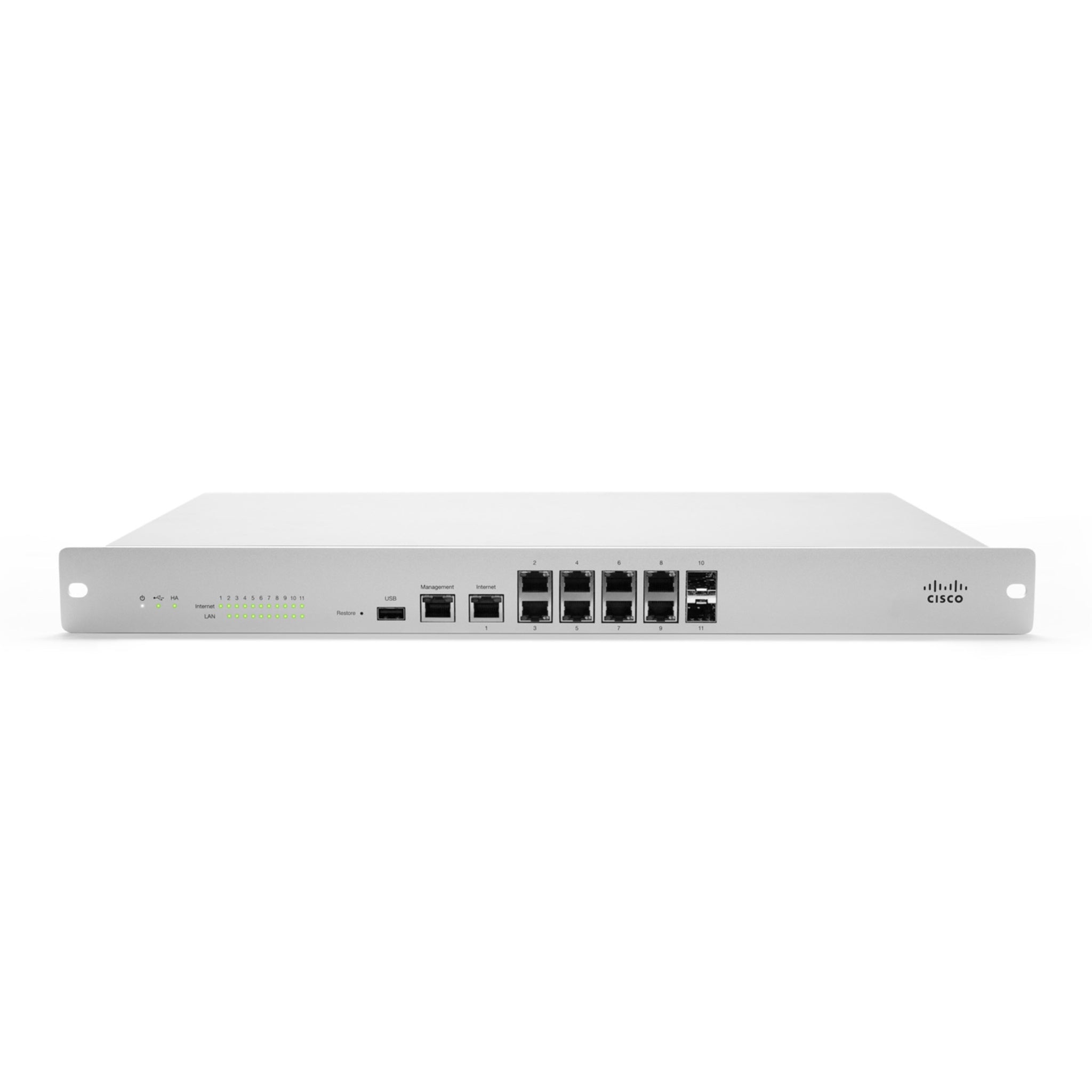 Meraki MX100 mākoņpārvaldības drošības ierīce
